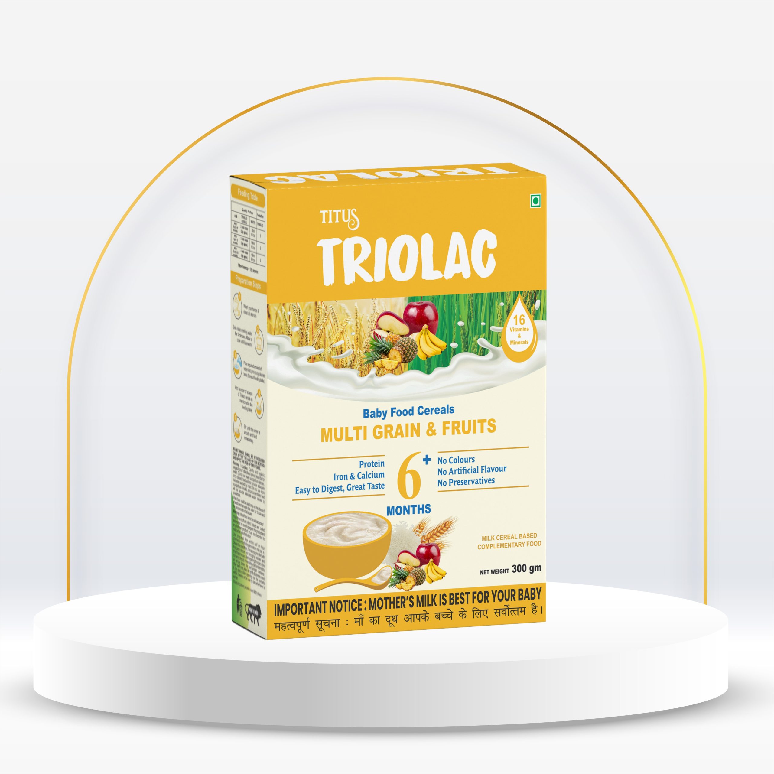 Triolac Multigrain & Fruits
