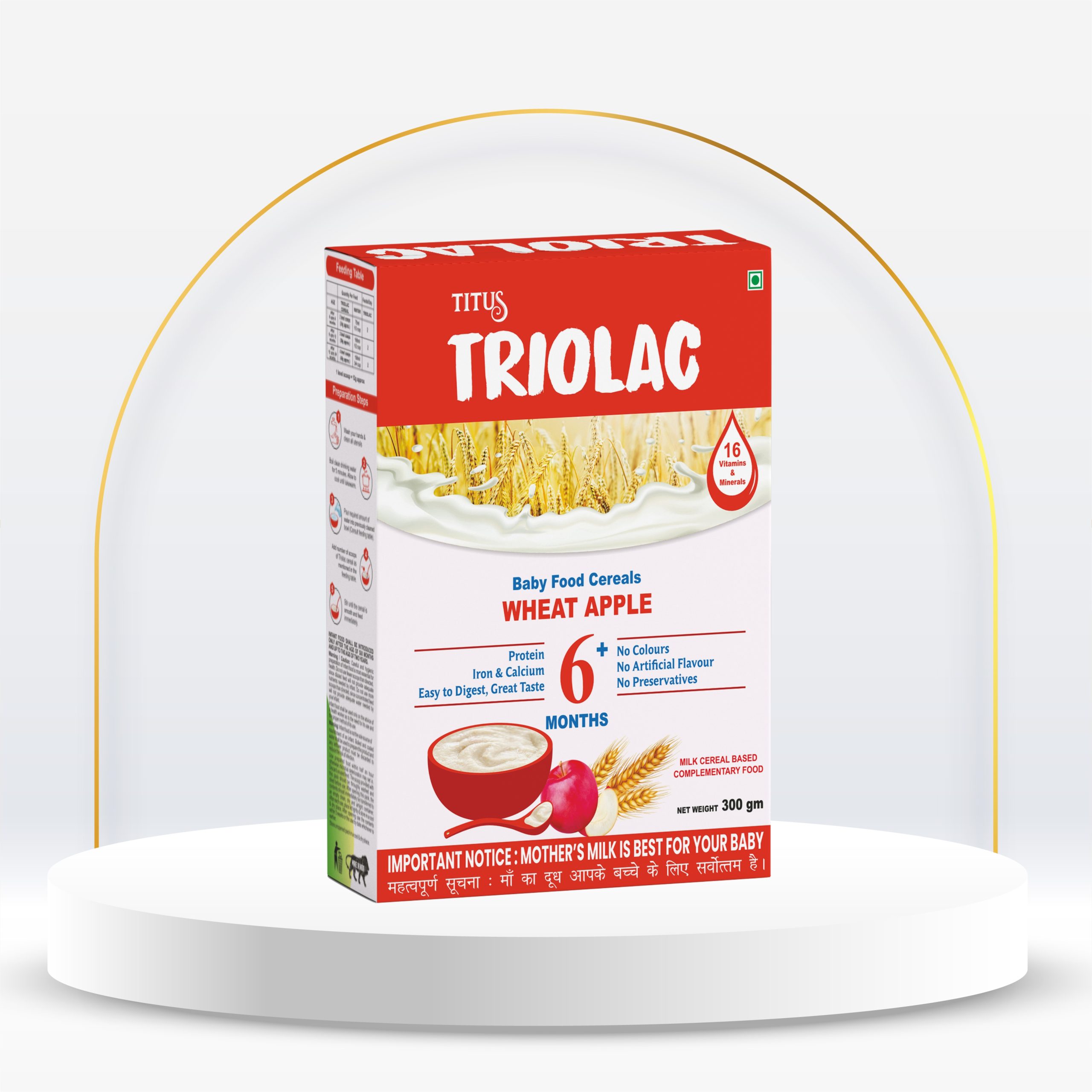 Triolac Wheat Apple