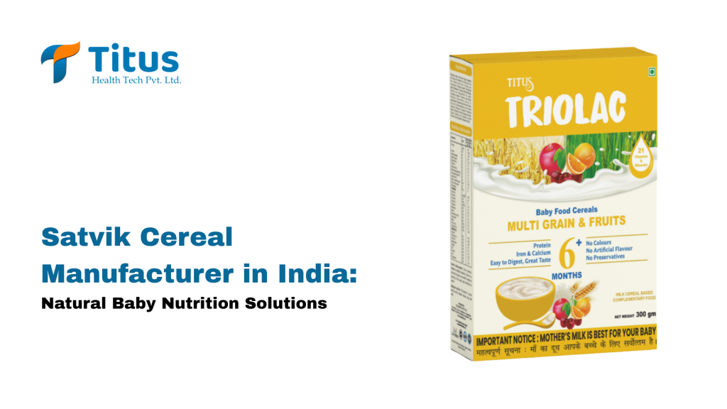 Infant Milk Food Manufacturers in India for Private Label Baby Formula