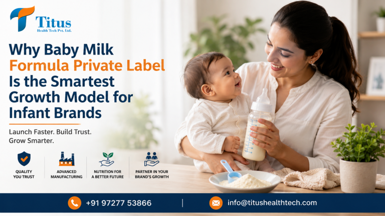 Baby milk formula private label