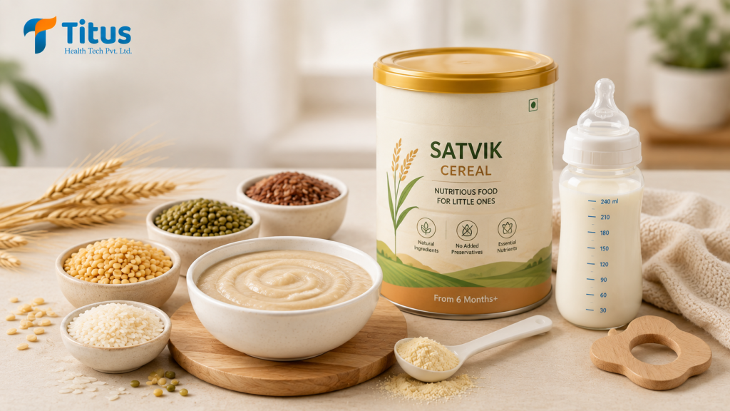 Infant cereal manufacturer in India for baby food brands
