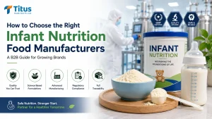 Infant nutrition food manufacturers B2B guide for quality, compliance, and manufacturing