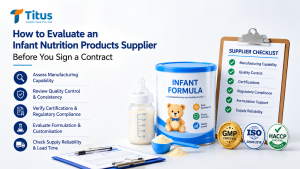 How to evaluate an infant nutrition products supplier before signing a contract