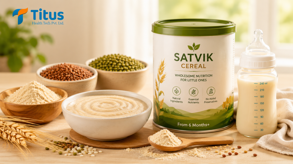 Satvik cereal for wholesome infant nutrition