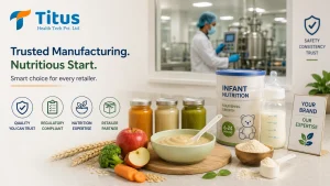 Baby food manufacturer providing quality, regulatory compliance, nutrition expertise, and retailer partnership
