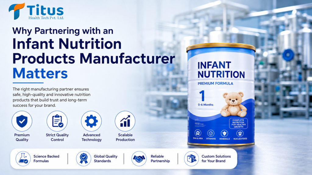 Why partnering with an infant nutrition products manufacturer matters for brand quality and growth